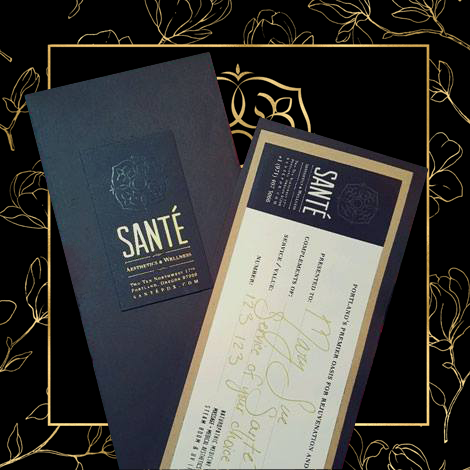SANTÉ Gift Certificates
